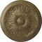 Ekena Millwork Vienna Ceiling Medallion (Fits Canopies up to 3 1/4"), 16 7/8"OD x 5/8"P, Mississippi Mud Crackle CM17VIMMC - alternate 1